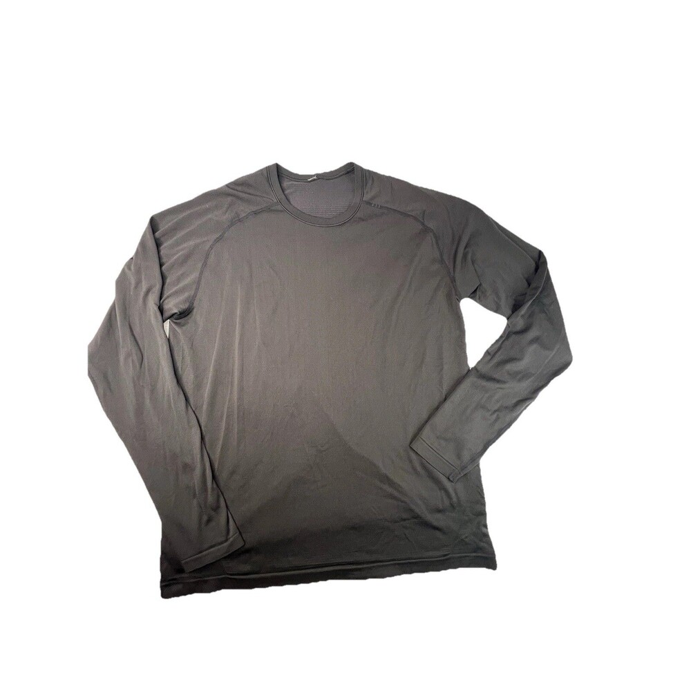Lululemon Long Sleeve Shirt Size XL Time To Get Dirty Get Outside Get Sweaty Men